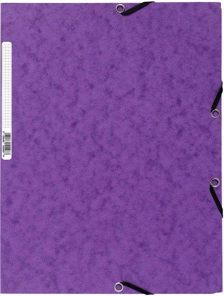 Exacompta EXACOMPTA Gummibandmappe A4 55508E violett  