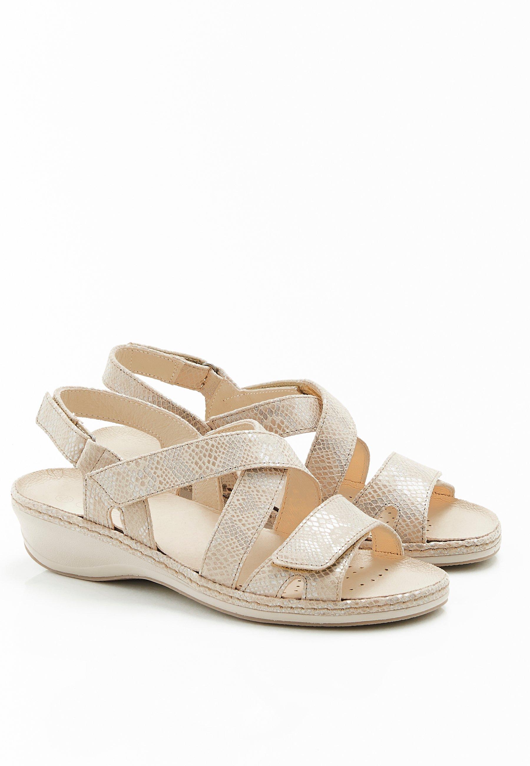 Image of Sandalen Mit Kompletter Öffnung, Piedical®. Damen Braun 37