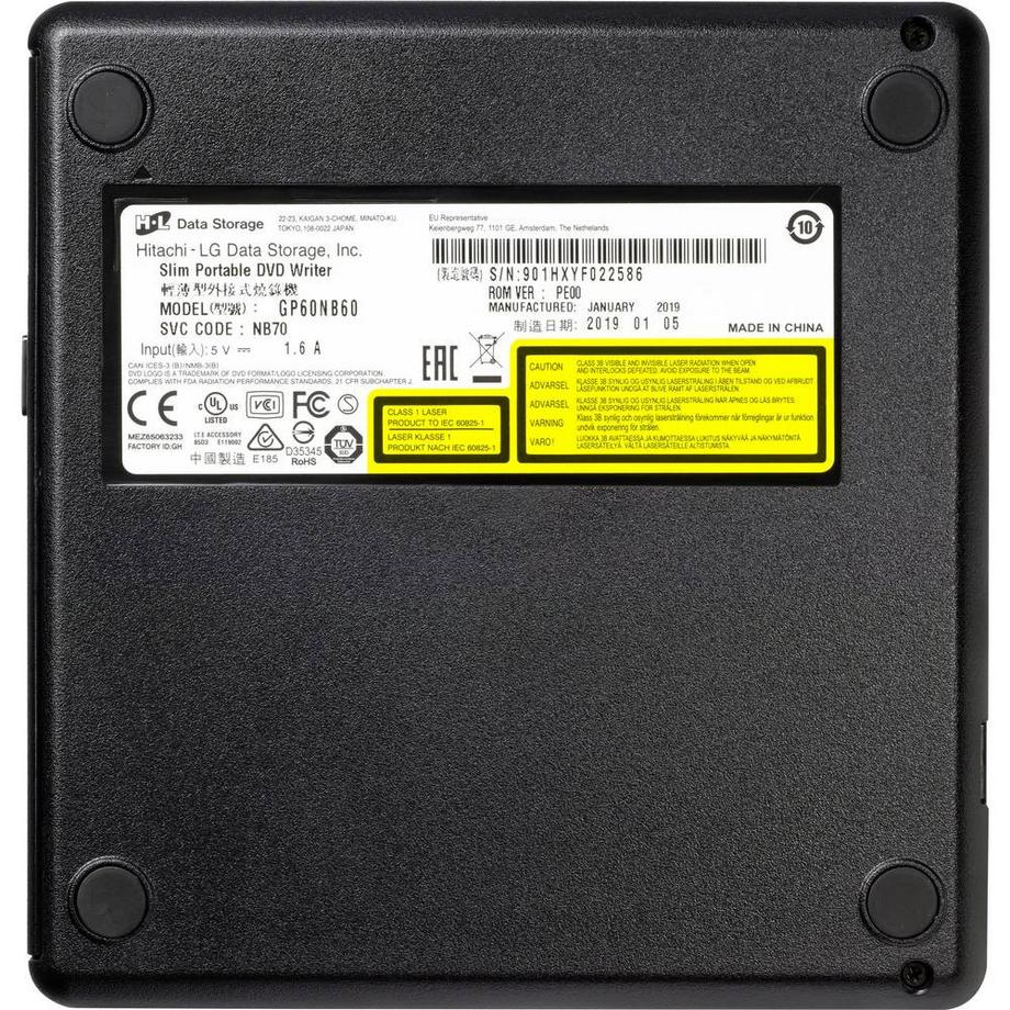 HL Data Storage  H-L Data Storage DVD-Brenner GP57EW40.AHLE10B USB 2 