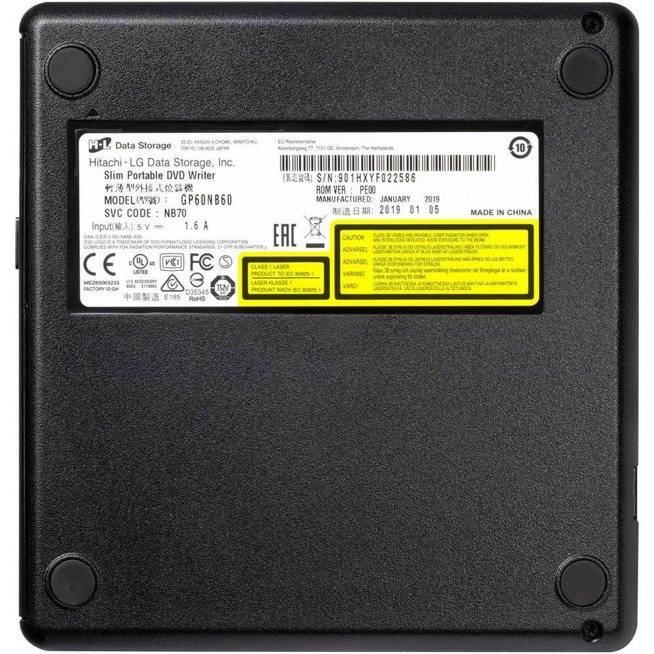 HL Data Storage  H-L Data Storage DVD-Brenner GP57EW40.AHLE10B USB 2 