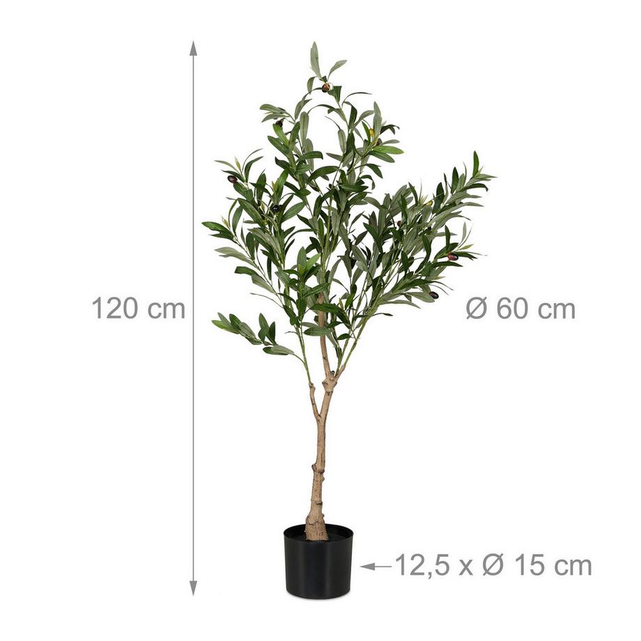 Northix Ulivo artificiale in vaso  