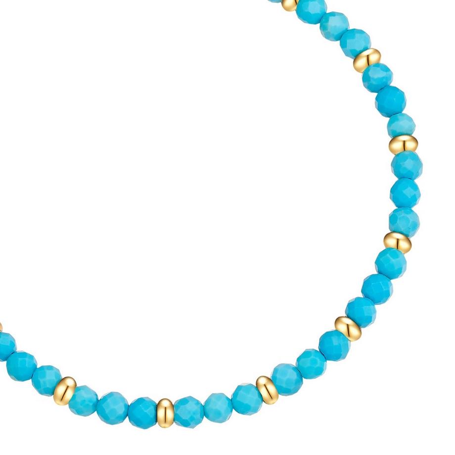 Glanzstücke München  Bracelet acier inoxydable turquoise (rek.) 