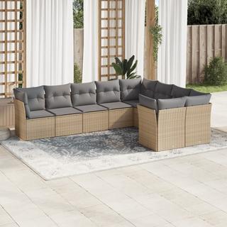 VidaXL Garten sofagarnitur poly-rattan  