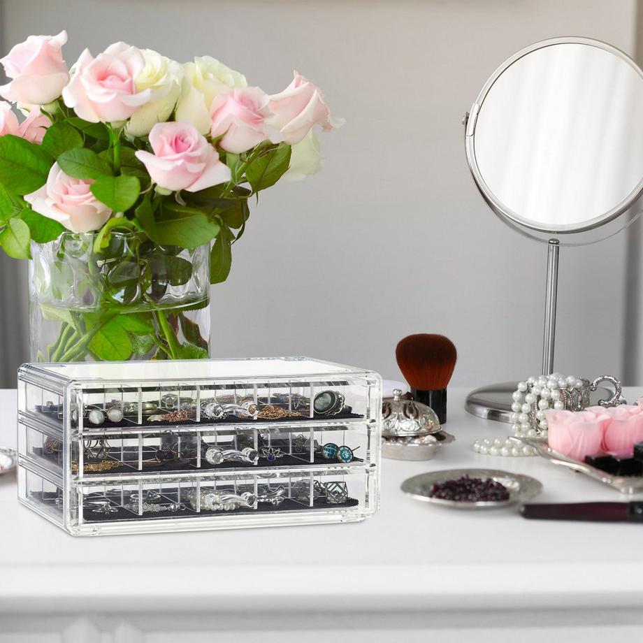 B2X  Contenitore per il trucco con cassetti 