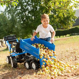 rolly toys  rollyMega Trailer Mega Trailer Blau 