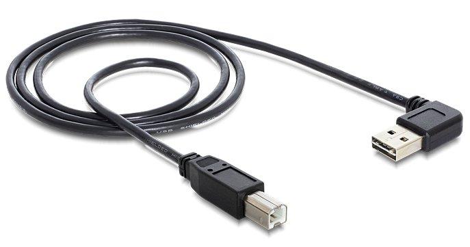 DeLock  2m USB 2.0 A - B m/m cavo USB USB A USB B Nero 