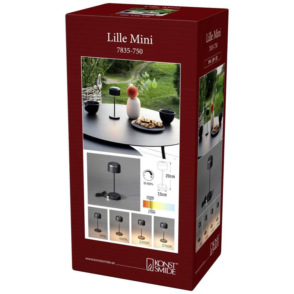 Konstsmide Lampe de table LED mini USB de Lille  