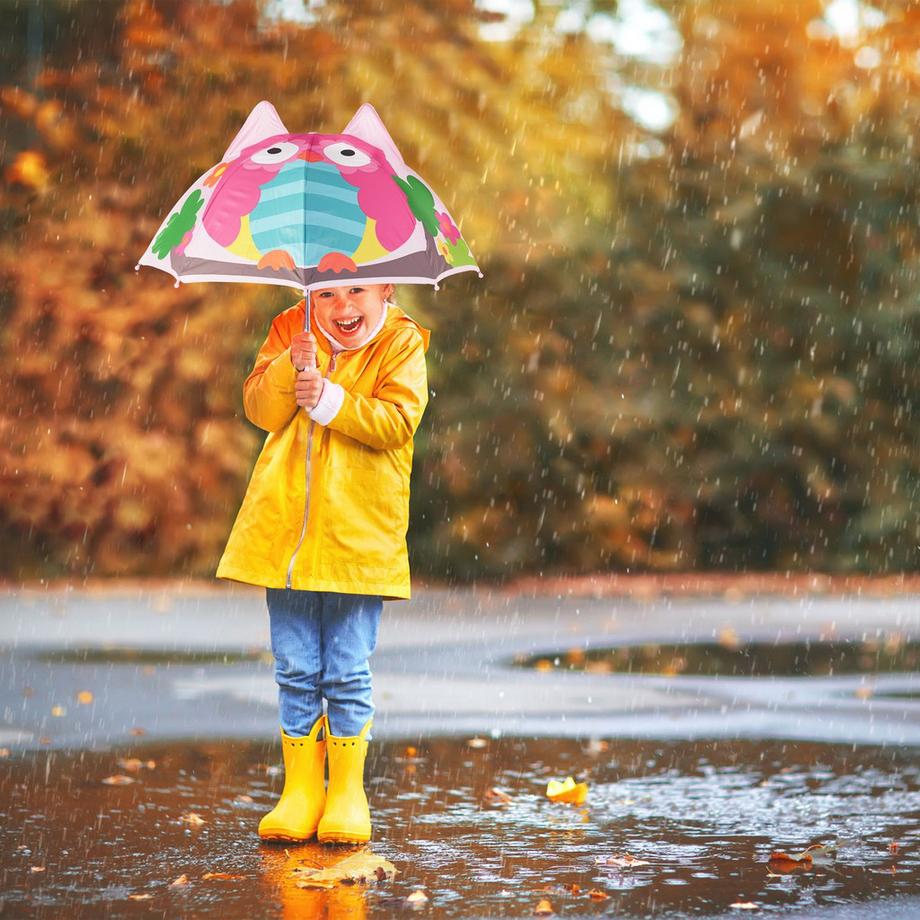 B2X  Regenschirm für Kinder mit 3D-Motiven 