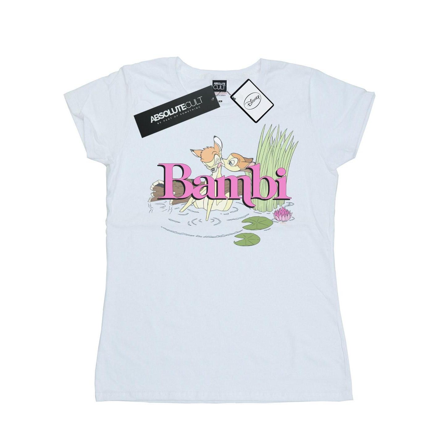 Image of Bambi Kiss Tshirt Damen Weiss XXL