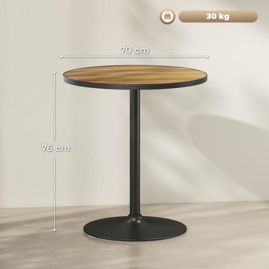 HOMCOM Table à manger  