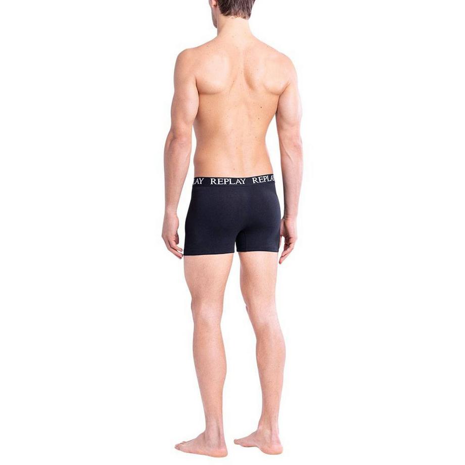 REPLAY Boxershorts 3er Pack Figurbetont  