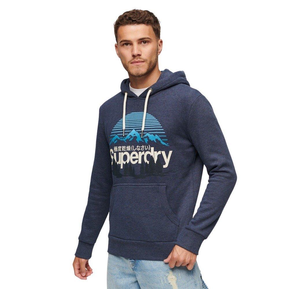 Superdry  weathirt à capuche uperdry cl great outdoor graphic 