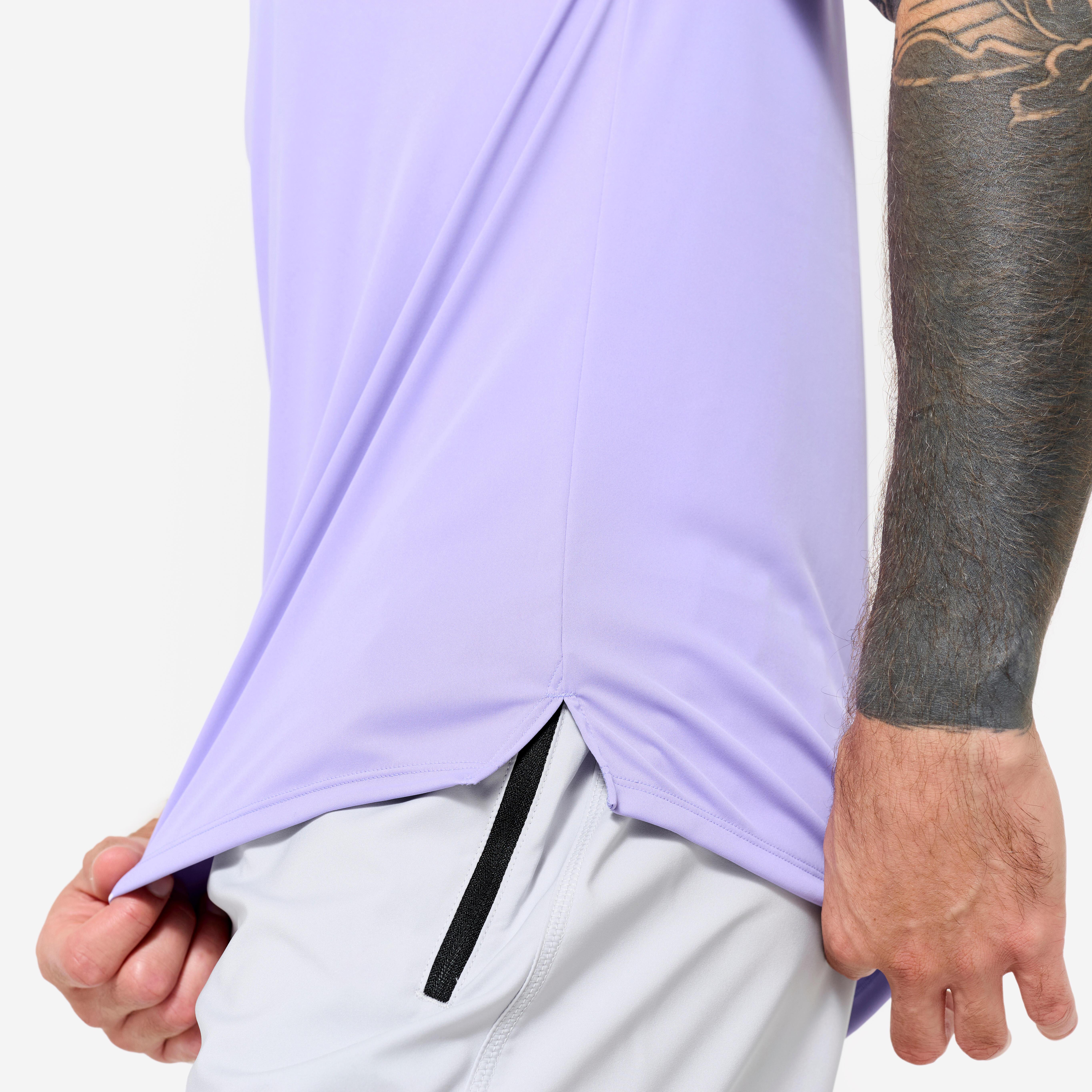 DOMYOS  Kurzarmshirt - T-Shirt  Rundhalsausschnitt atmungsaktiv - 