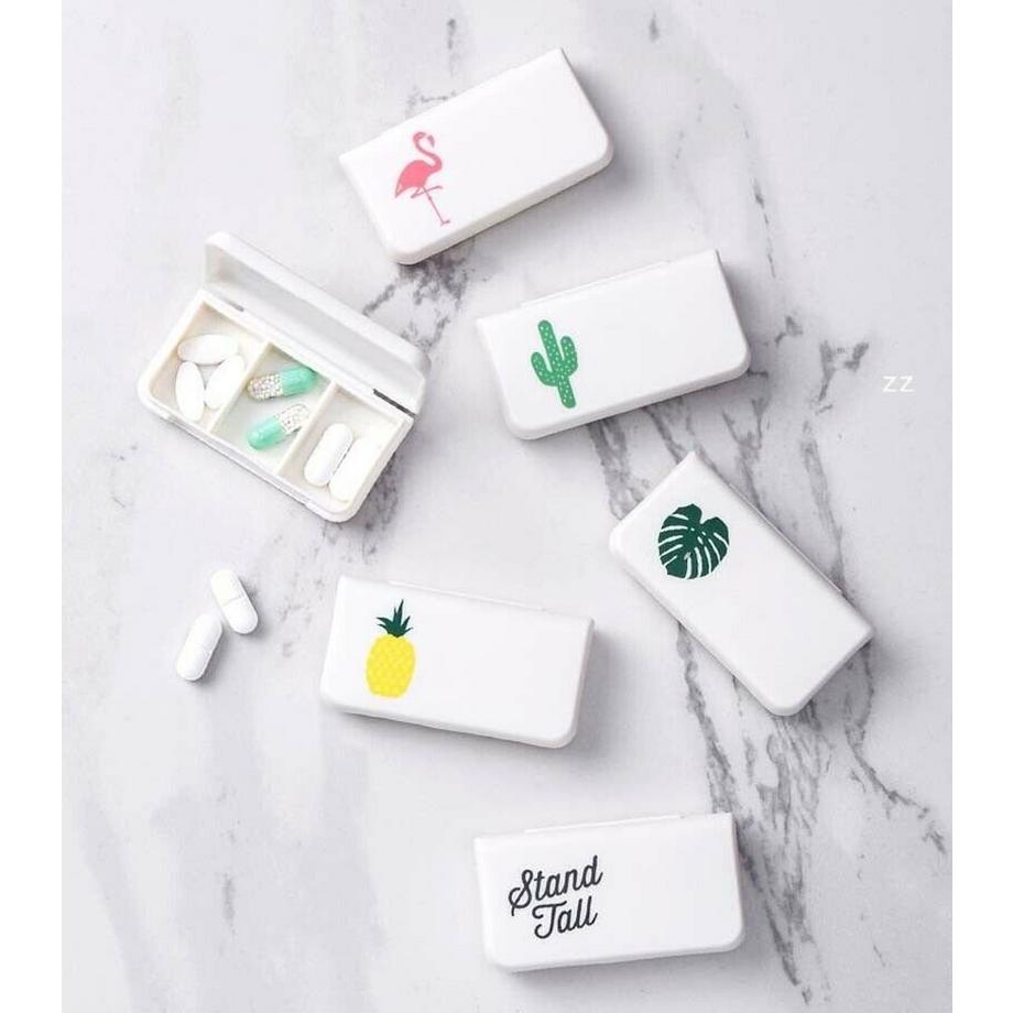 eStore  Portapillole, Formato da viaggio - Cactus 