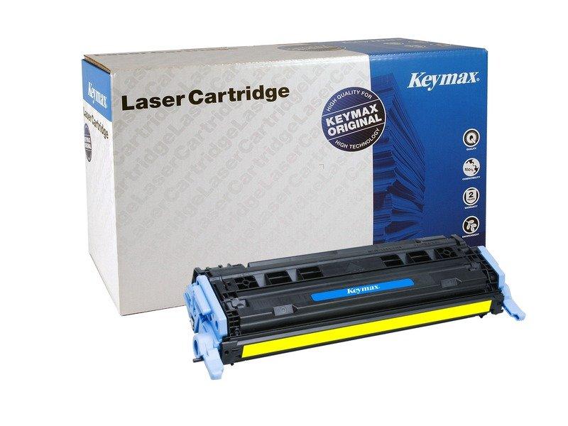 Image of KEYMAX RMC-Toner-Modul yellow Q6002AKEY zu HP CLJ 2600 2000 Seiten