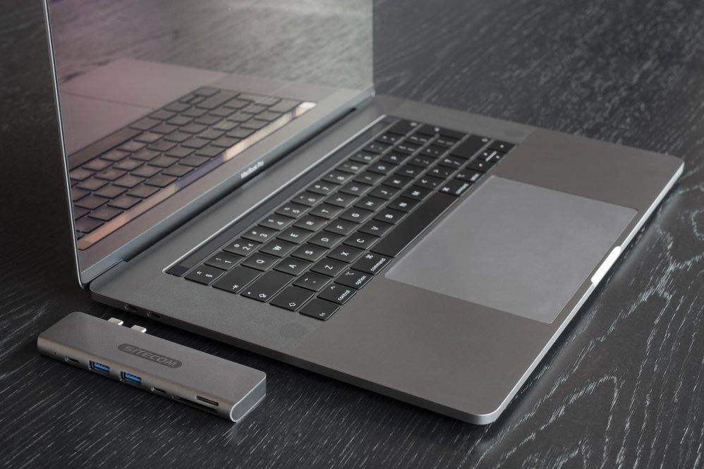 SITECOM  CN-391 Notebook-Dockingstation & Portreplikator USB 3.2 Gen 1 (3.1 Gen 1) Type-C Aluminium 