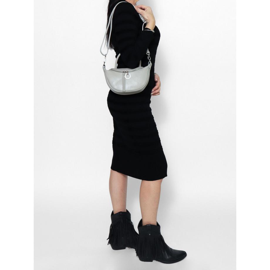 Viola Castellani Sac à main demi-lune  