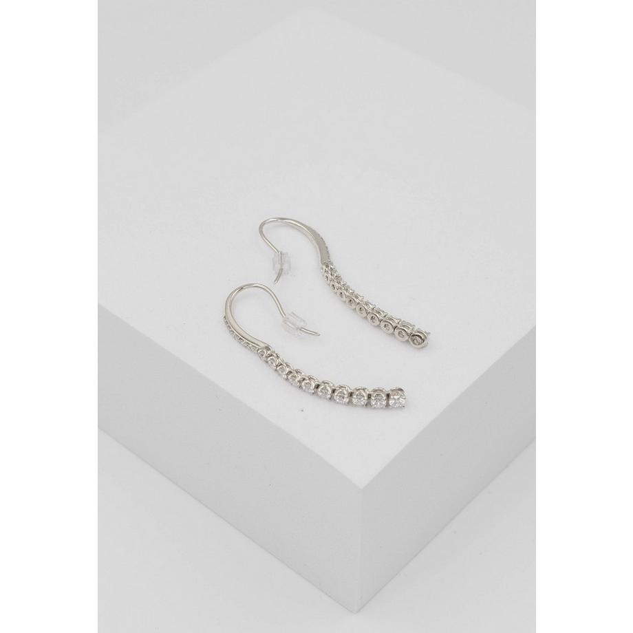 MUAU Schmuck  Diamantohrhänger Weissgold 750 Brillanten 1.13ct. 42mm 