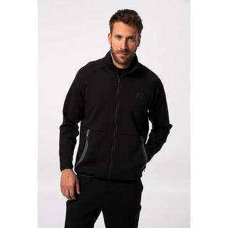 JP1880  Giacca per il fitness in felpa con collo alto, tasche con zip e FLEXNAMIC® 