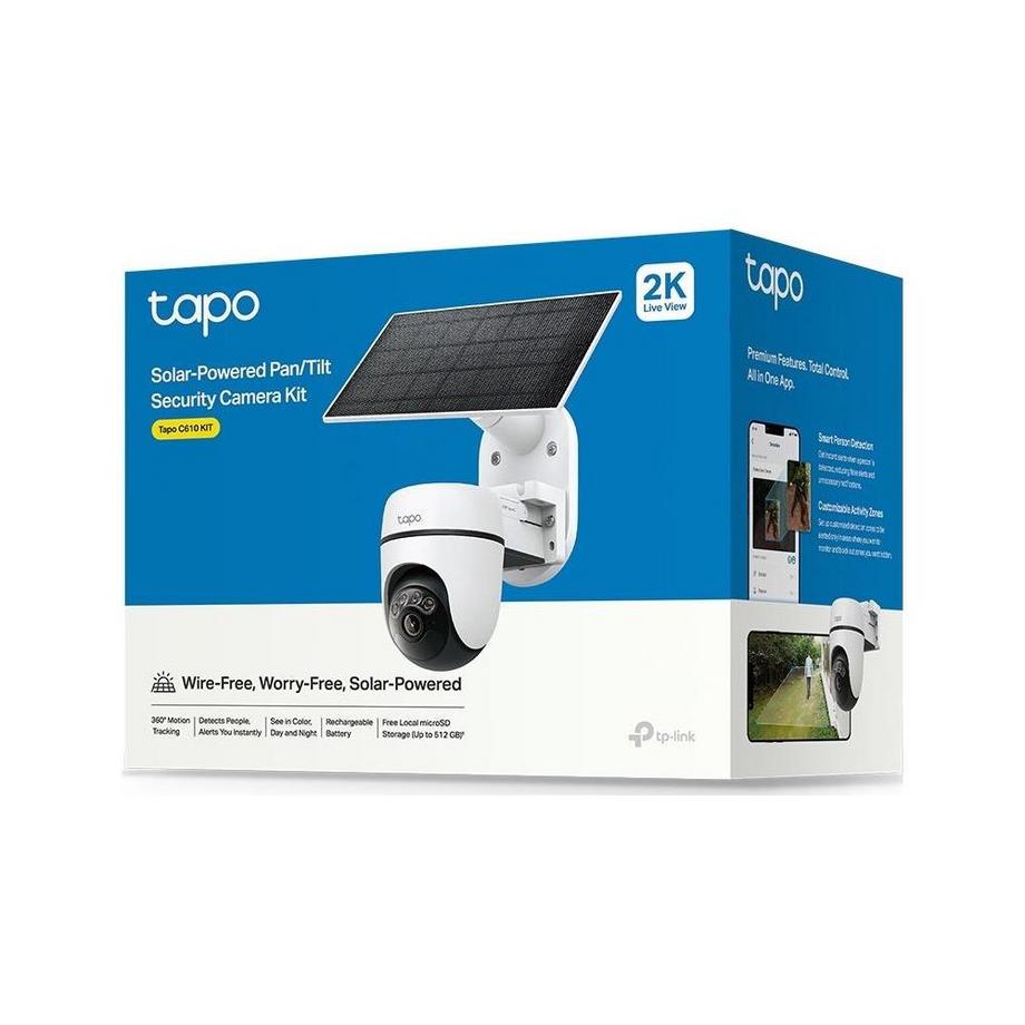 TP-Link  Netzwerkkamera Tapo KIT Solarbetrieben WLAN 