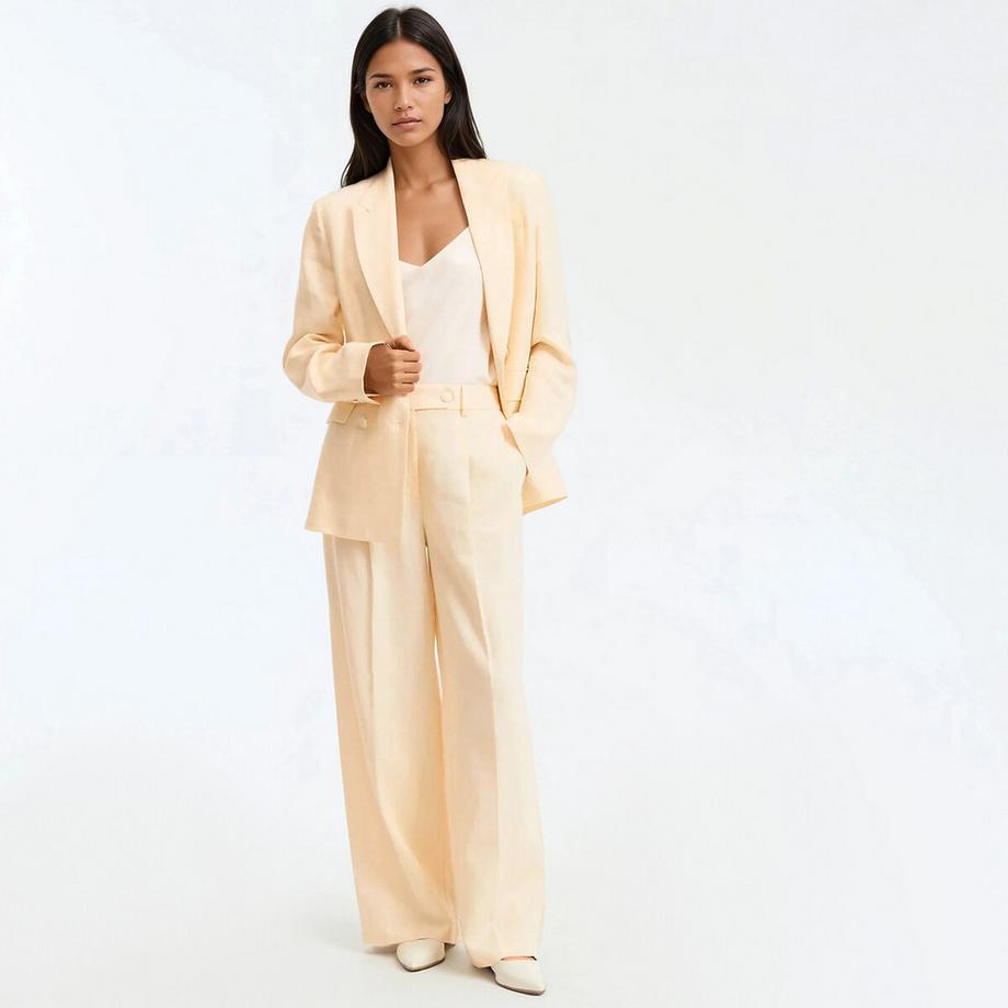 La Redoute Collections Pantalon large à pinces  