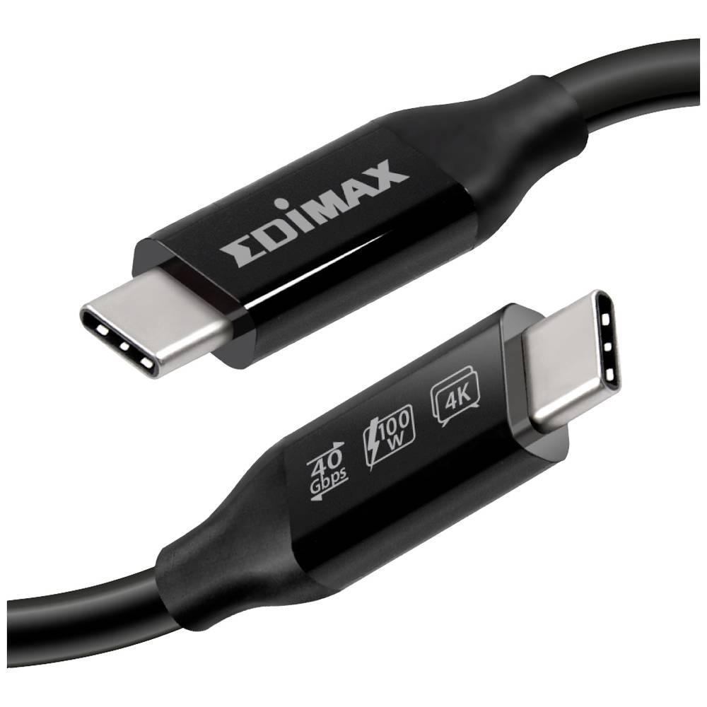 EDIMAX  Câble USB 4 Thunderbolt 3 40 Gbits/s (USB-C vers USB-C) 