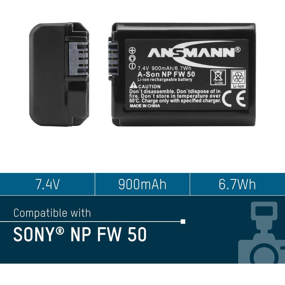 ANSMANN  Batterie pour appareil photo 