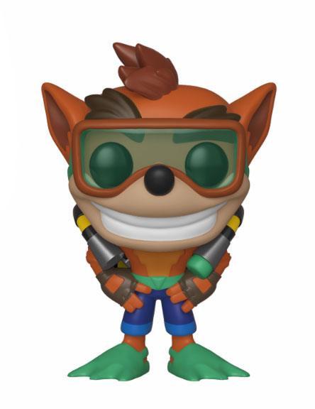 Funko  Crash Bandicoot POP! Games Vinyl Figur Scuba Crash 