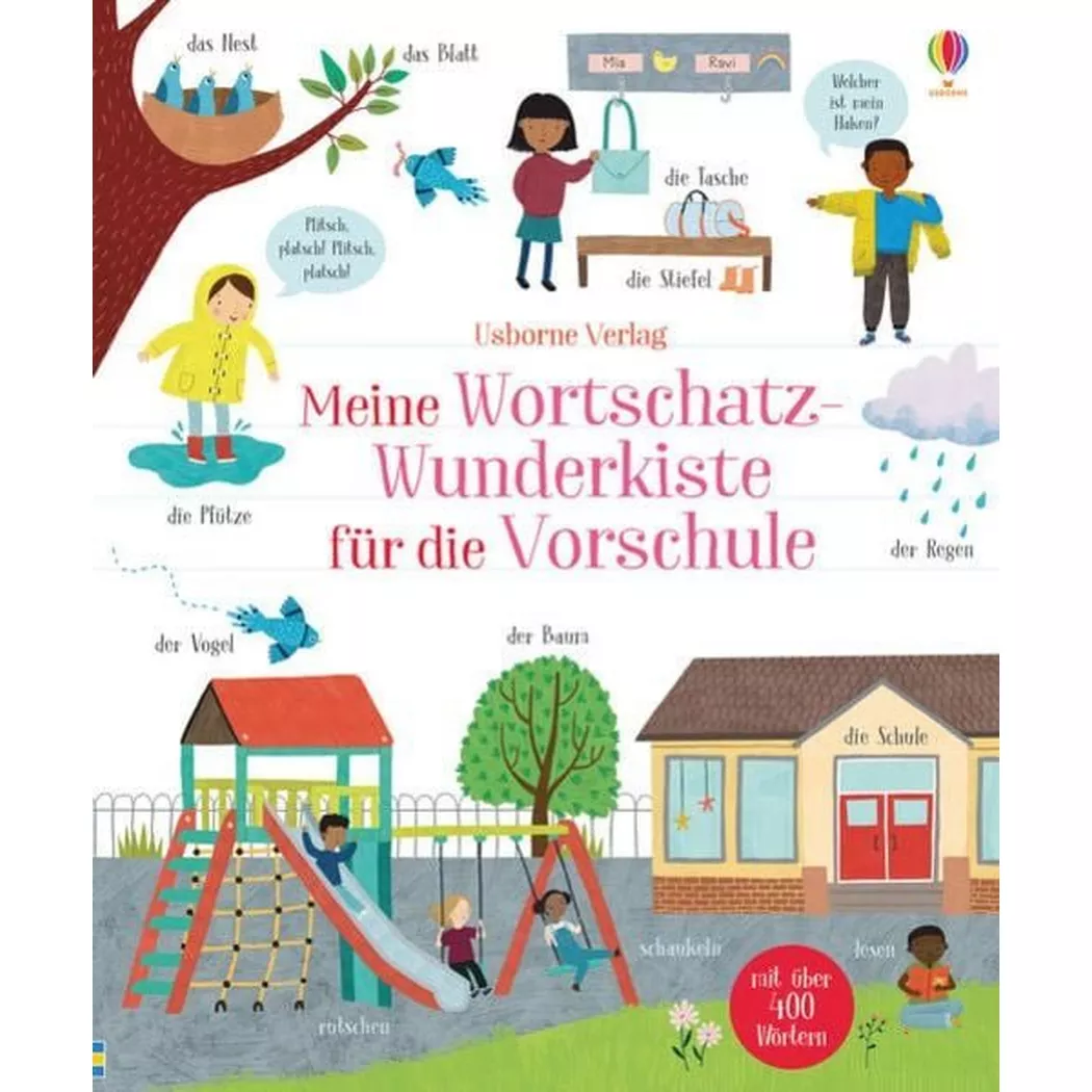 Usborne - Meine Wortschatz-Wunderkiste für die Vorschule