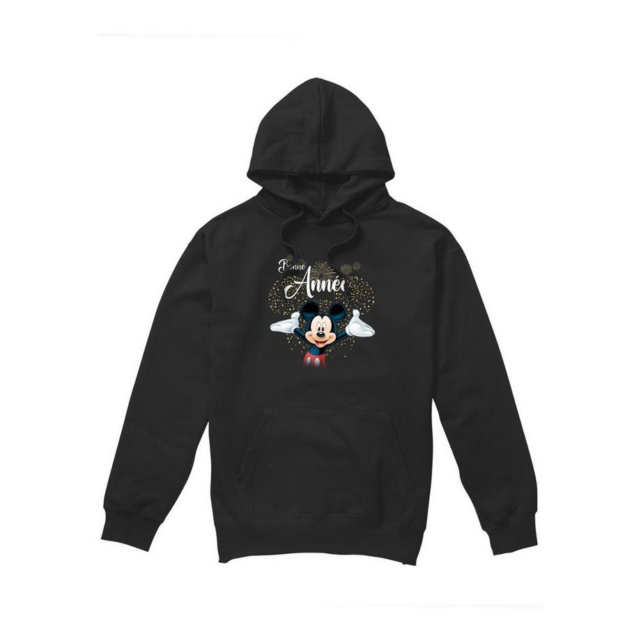 Disney Mickey Mouse Bonne Année Felpa con Cappuccio  
