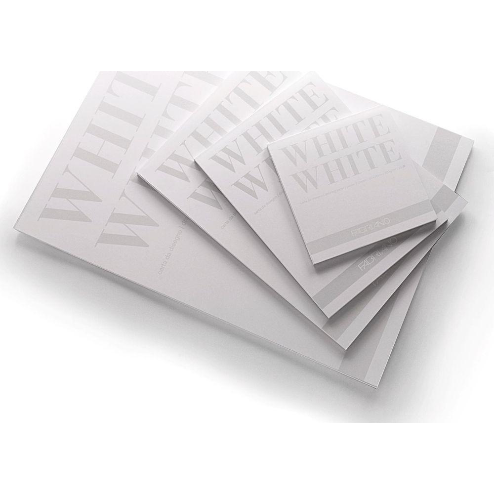 Image of Fabriano White White Kunstpapier 20 Blätter Weiss