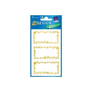 Z-DESIGN Z-DESIGN Glimmerstaub Sterne 52622 gold 2 Stück  