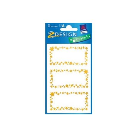 Z-DESIGN Z-DESIGN Glimmerstaub Sterne 52622 gold 2 Stück  