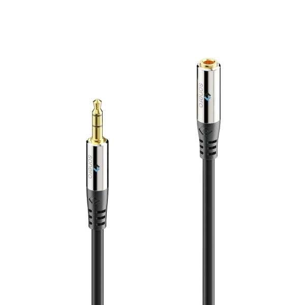 sonero  sonero S-AC550-100 Audio-Kabel 10 m 3.5mm Schwarz 