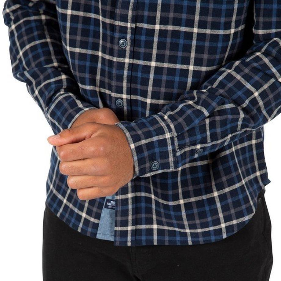 Trespass Chemise Withnell Carreaux Manches Longues  