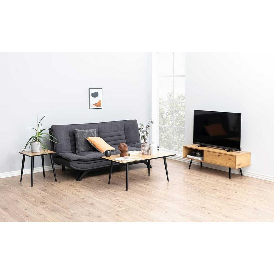 mutoni Bettsofa Beth Dunkelgrau  