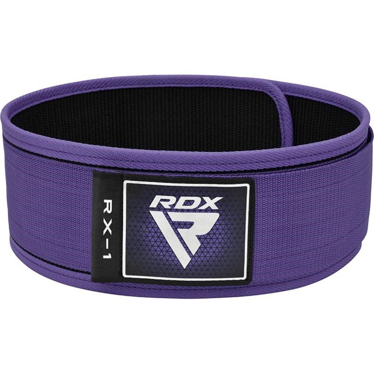 Image of Rdx Gewichthebergürtel Rx1 Unisex Violett M