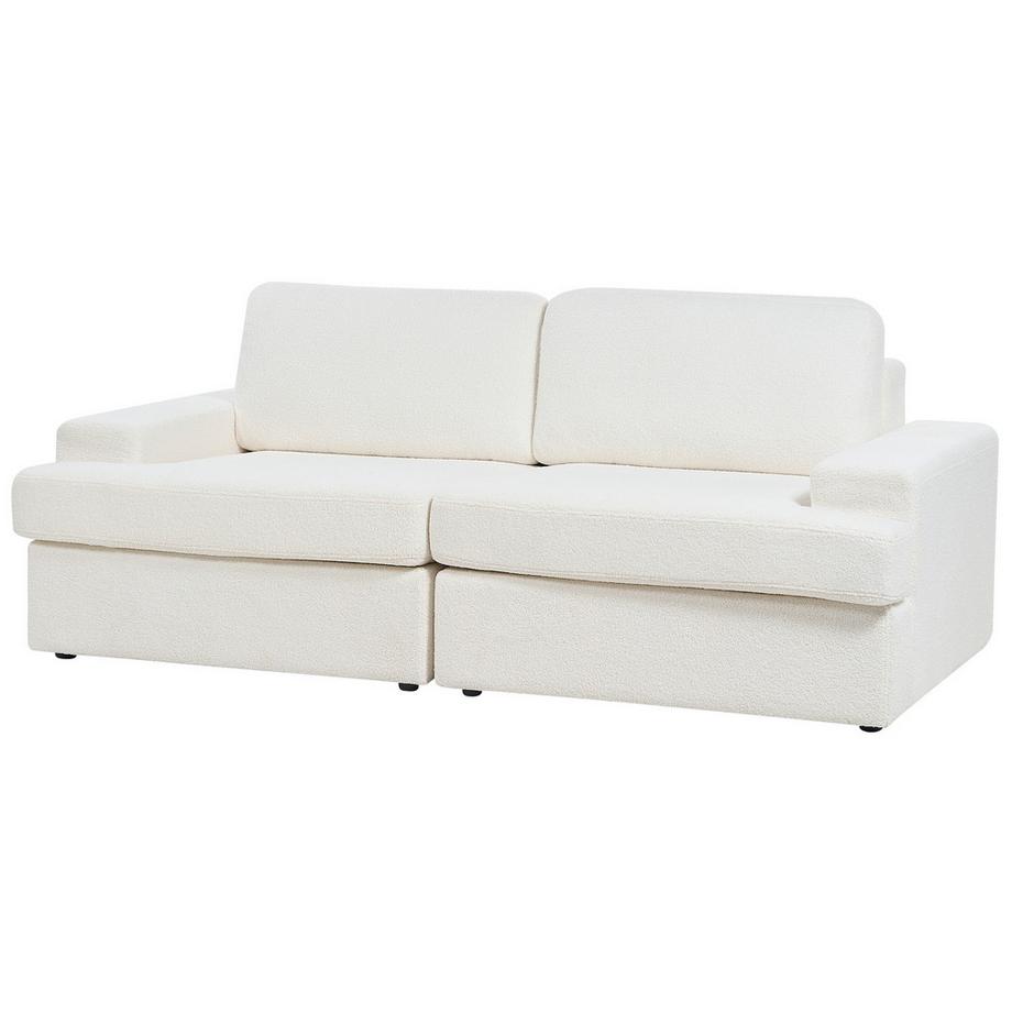 Beliani 3 Sitzer Sofa aus Bouclé  ALLA  