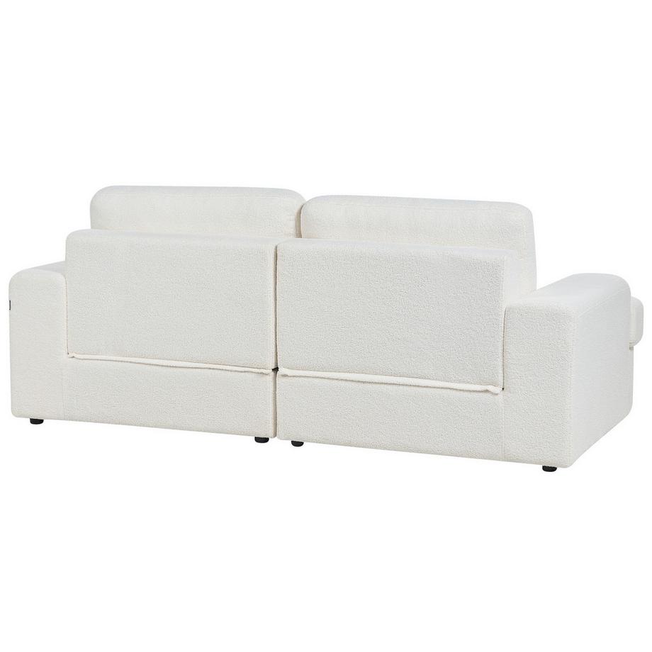 Beliani 3 Sitzer Sofa aus Bouclé  ALLA  
