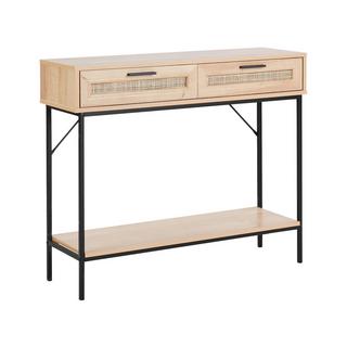 Beliani Console en Panneau de particules de bois Boho PASCO  