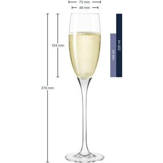 LEONARDO Sektglas Cheers 220ml 6er Set  