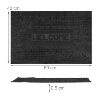 B2X Fußmatte Gummi „Welcome“  