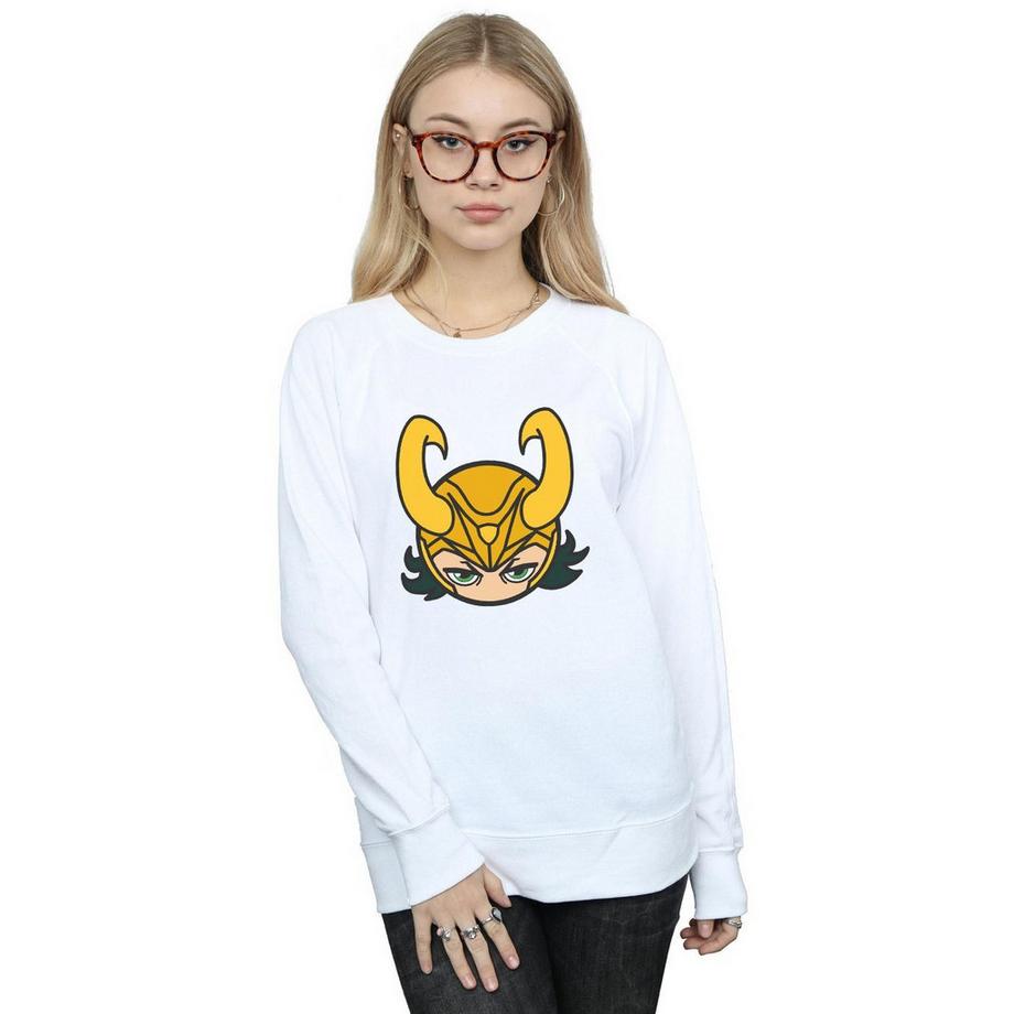 MARVEL Loki Chibi Head Sweatshirt  