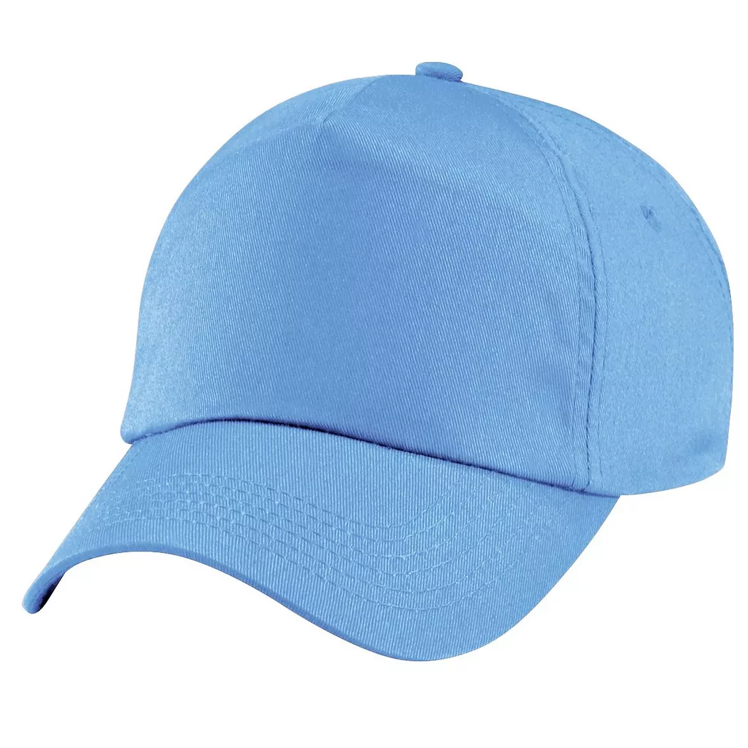 Beechfield - Baseball Kappe Junior Original einfarbig, One Size, Celeste