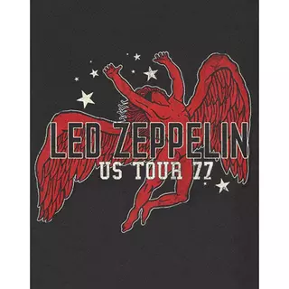 Amplified  Icarus US 77 Tour TShirt Charcoal Black
