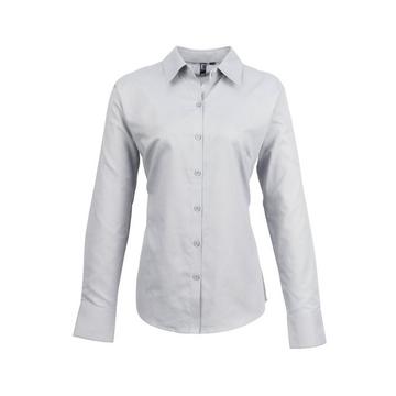 OxfordBluse Bluse Arbeitshemd, langärmlig