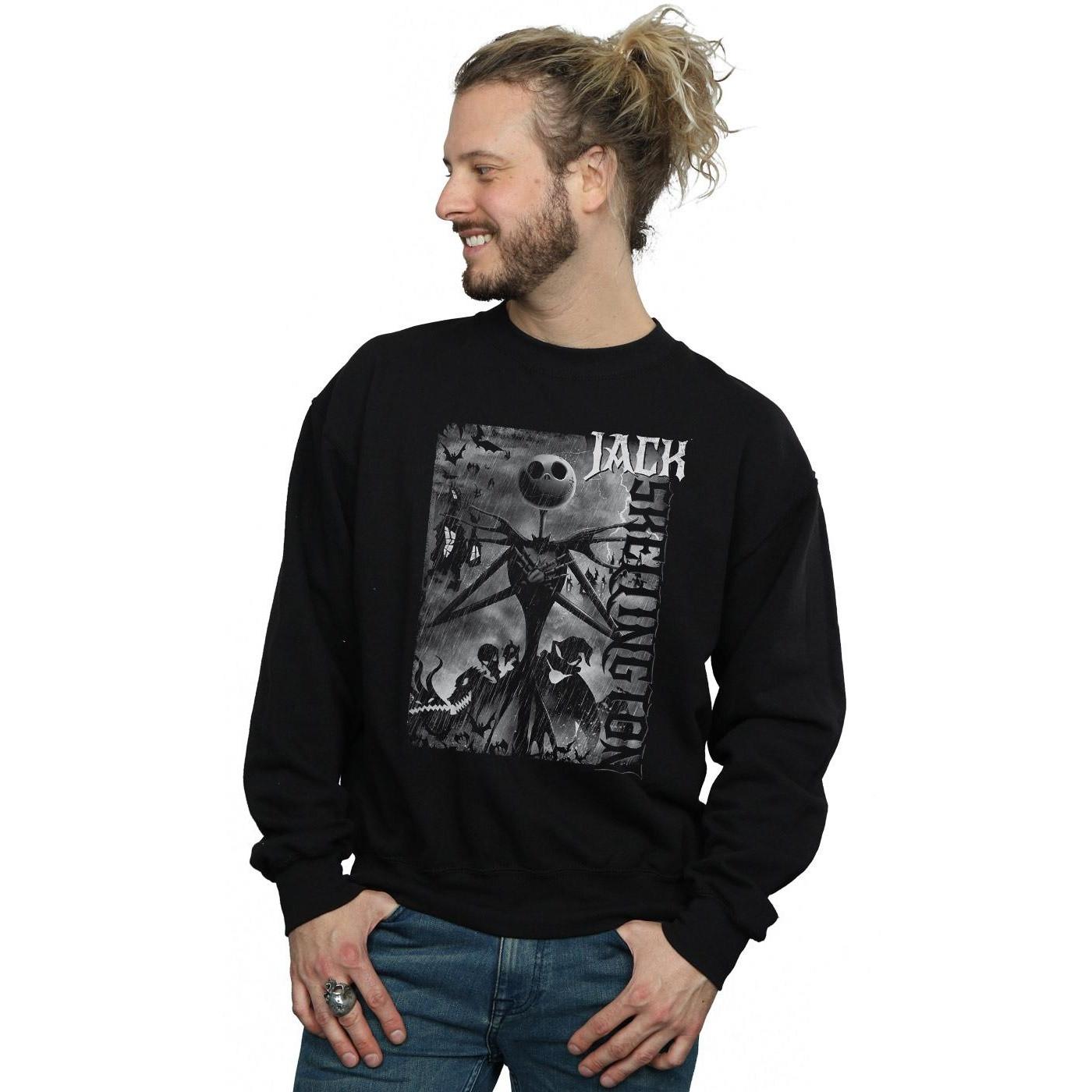 Disney  Nightmare Before Christmas Skellington Sweatshirt 