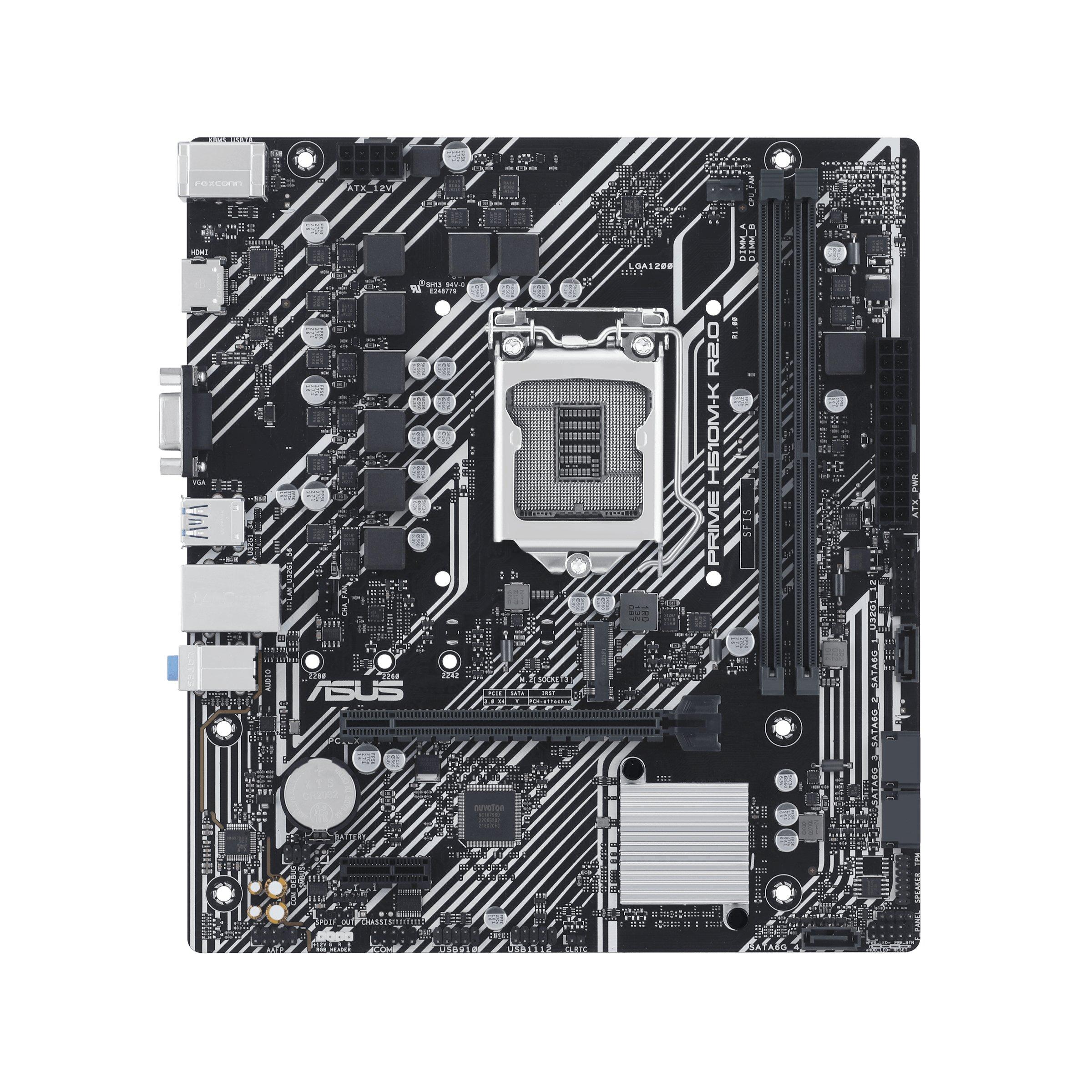 Image of PRIME H510M-K R2.0 Intel H510 LGA 1200 (Socket H5) micro ATX