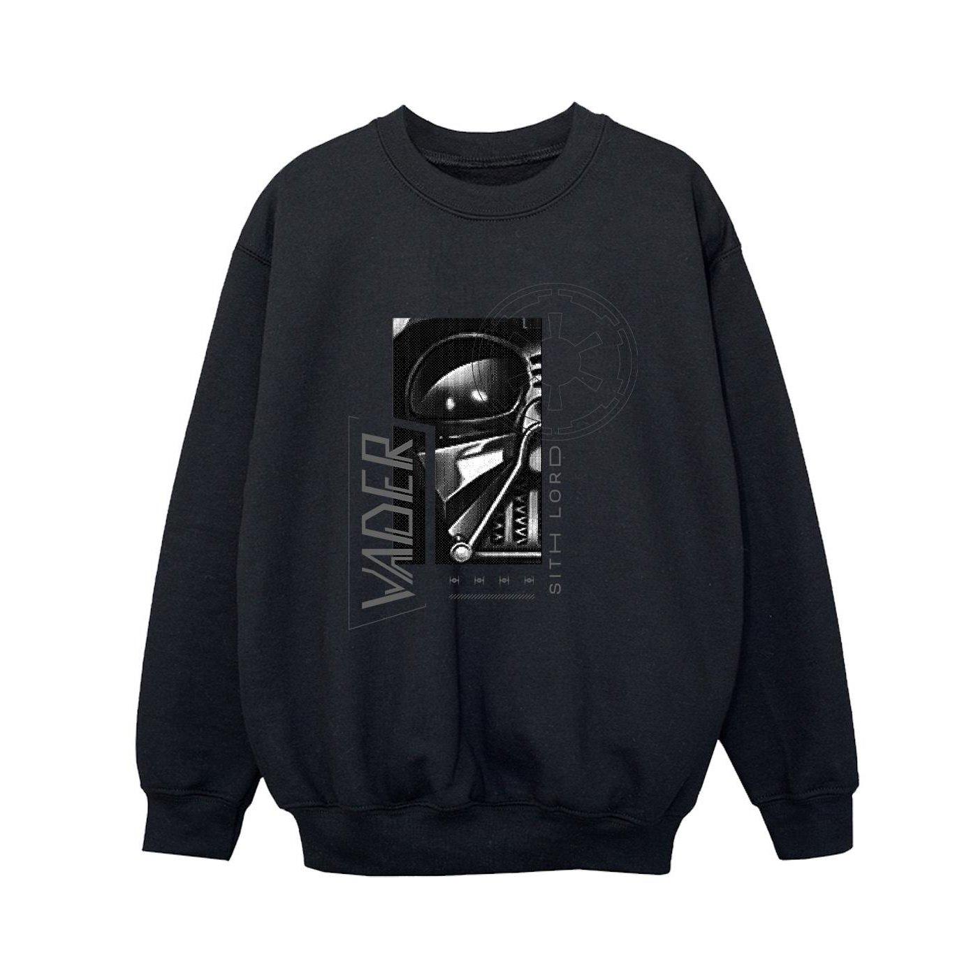 Image of Obiwan Kenobi Sith Scifi Collage Sweatshirt Jungen Schwarz 128