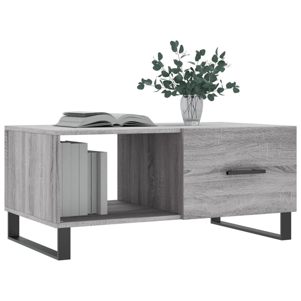 VidaXL Table basse bois d'ingénierie  